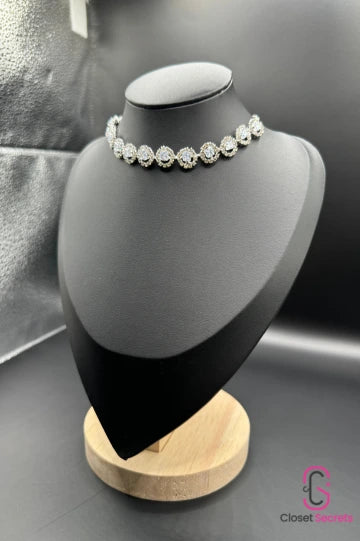 Silver Choker Necklace NL 1 | Closetsecrets
