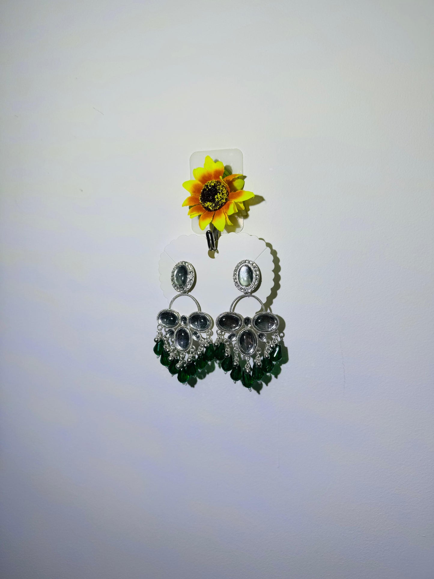 Mirror Work Long Bali Earrings – Lightweight Statement Jewellery