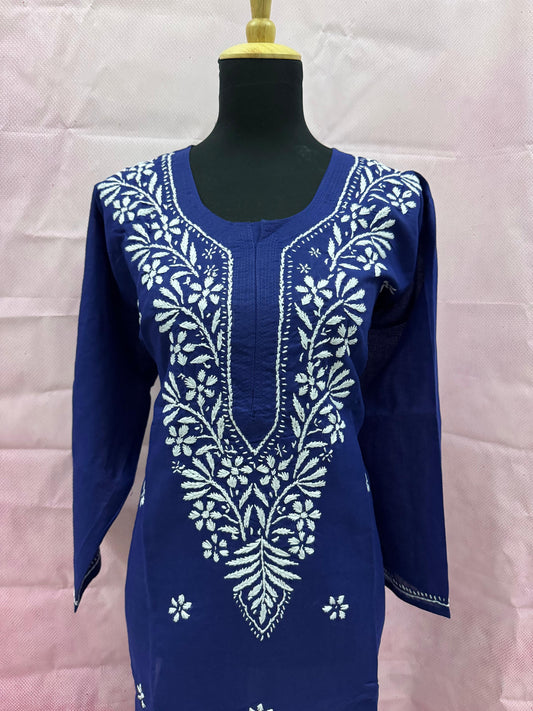 Plus-Size Soft Mulmul Long Kurti