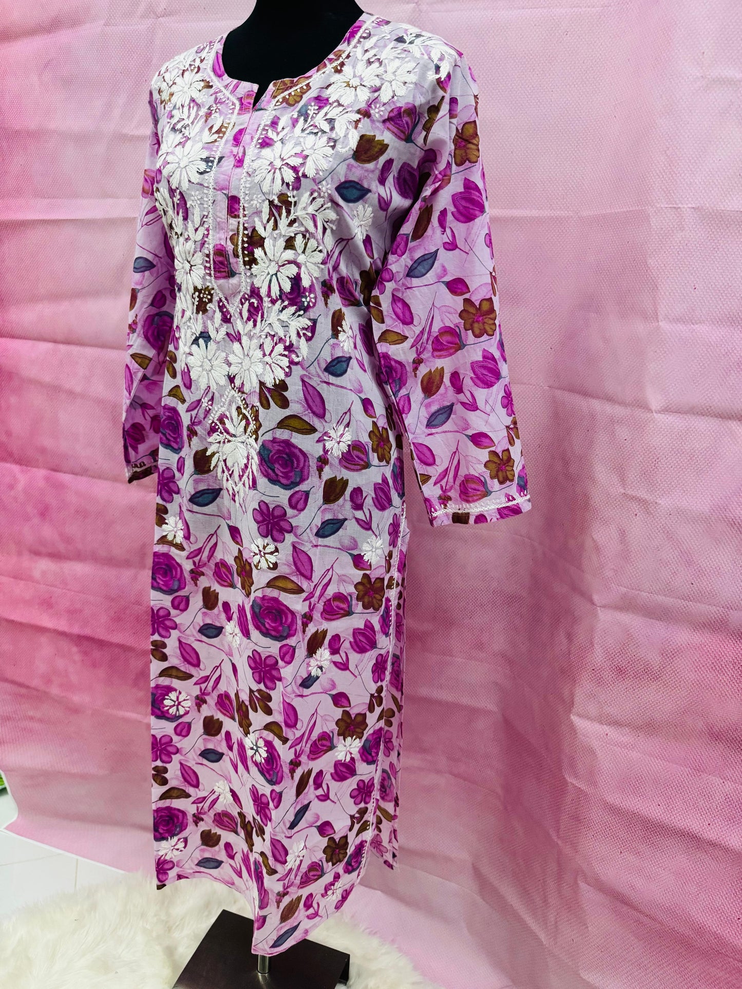 Floral Printed Long Kurti