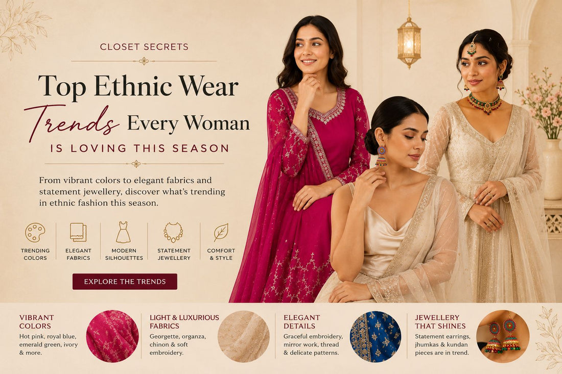 Top Ethnic Wear Trends Every Woman Is Loving This Season
