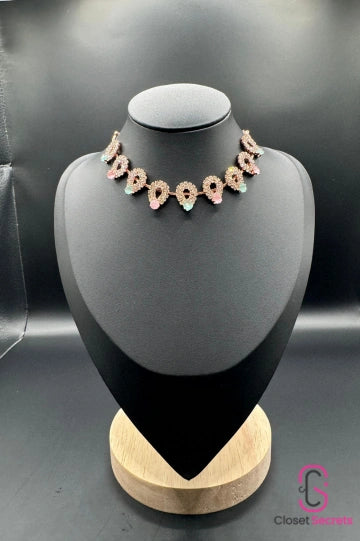 Rosegold Pastel Paradise Necklace NL 8 | Closetsecrets