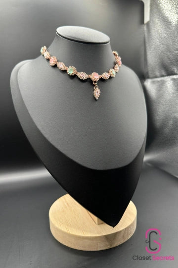 Rosegold Royal Rhapsody Necklace NL 9 | Closetsecrets