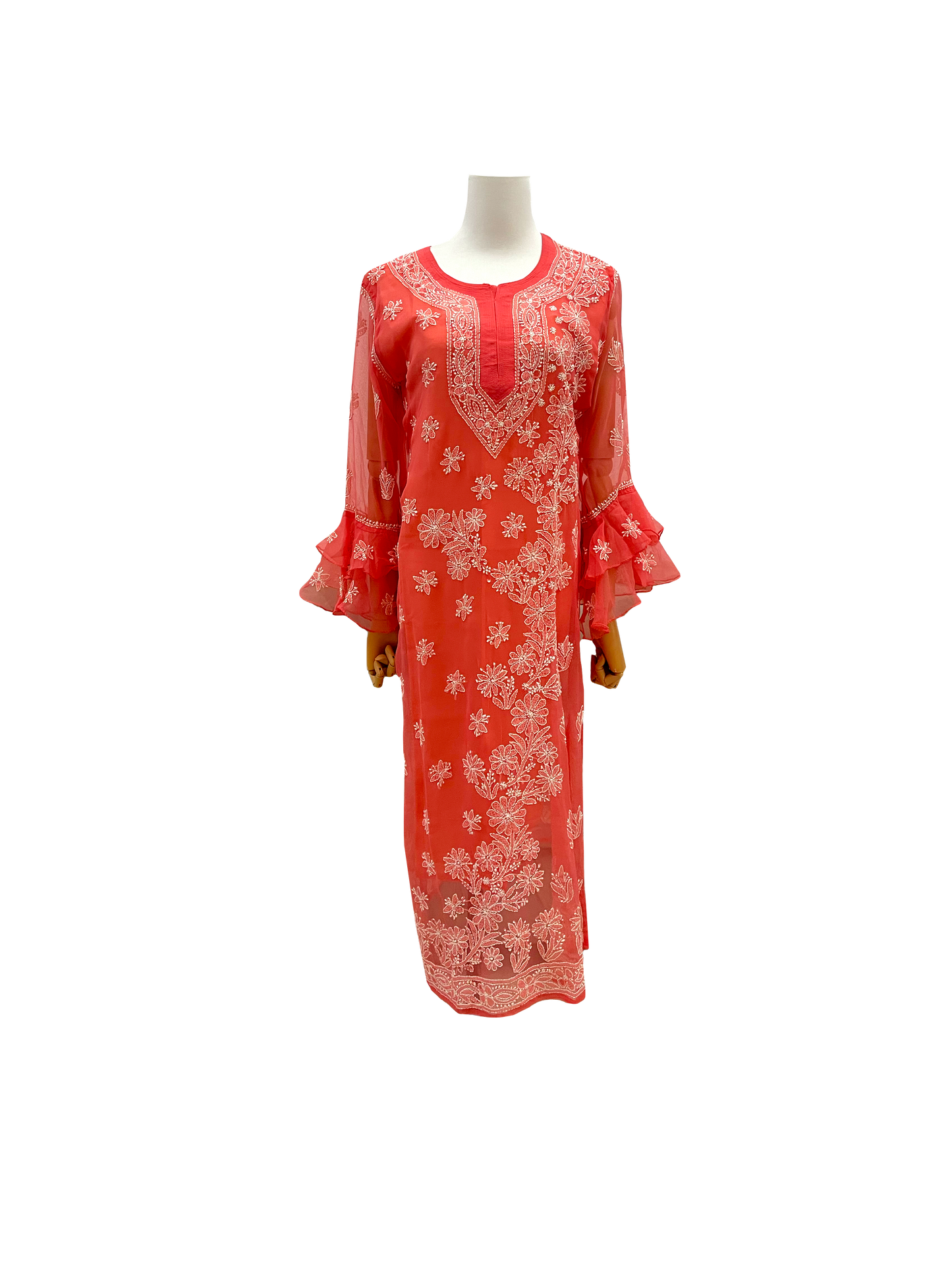 Straight Kurti with Bell Sleeves | Closetsecrets