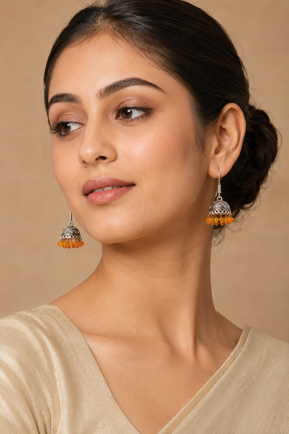 Pearl Drop Jhumkas ER 18 | Closetsecrets