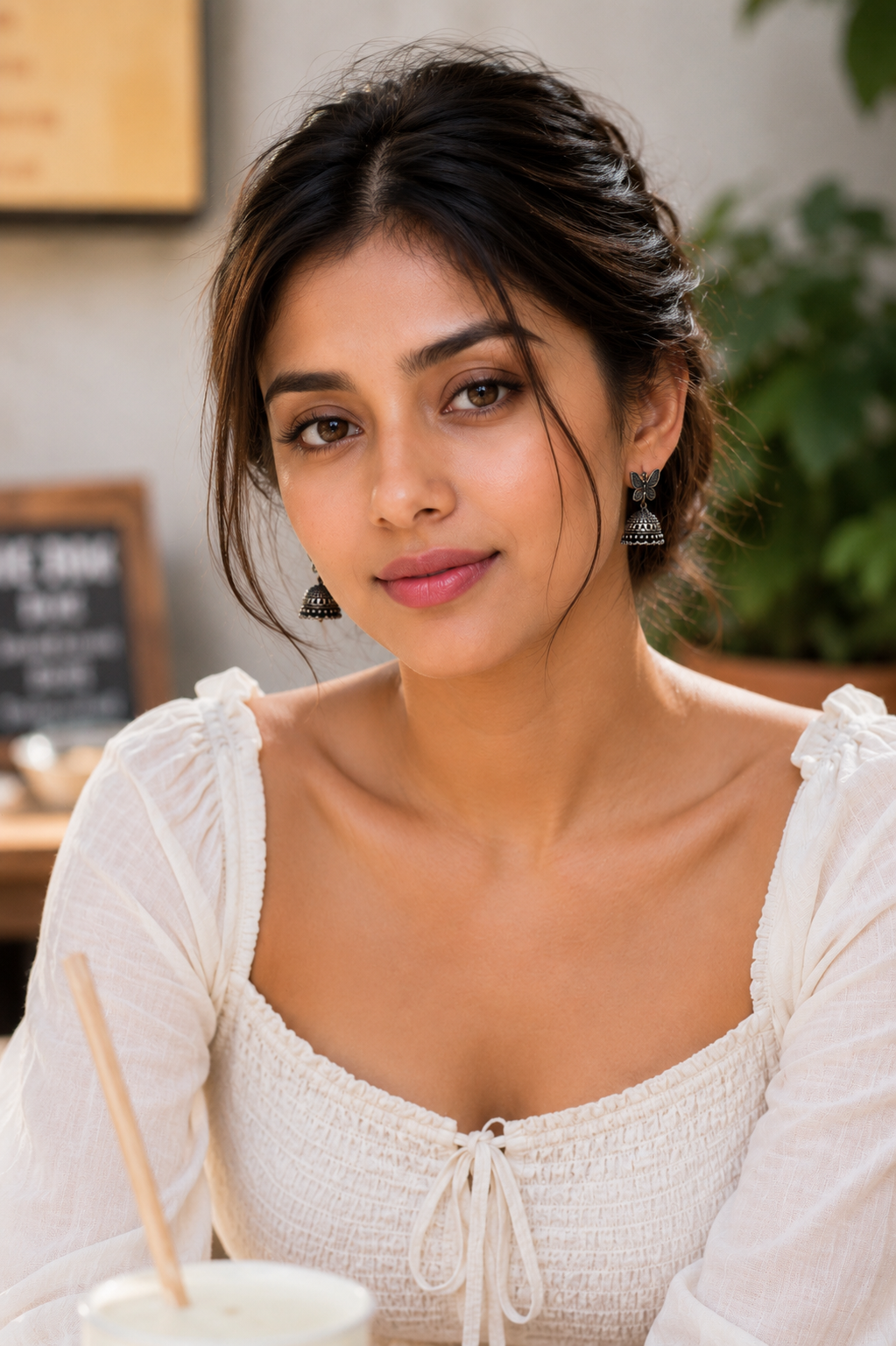 Cute Butterfly Jhumkas – Tiny Lightweight Earrings
