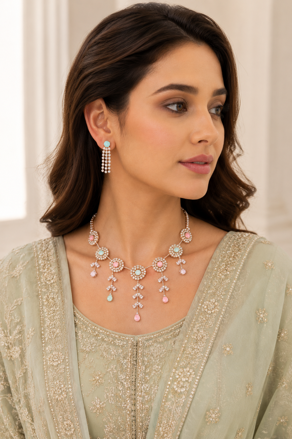 Blossom Jewel Necklace NL 4 | Closetsecrets