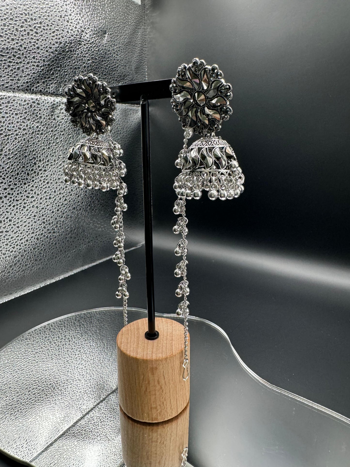 Oxidised earring zhumka ER04