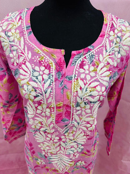 Floral Printed Long Kurti