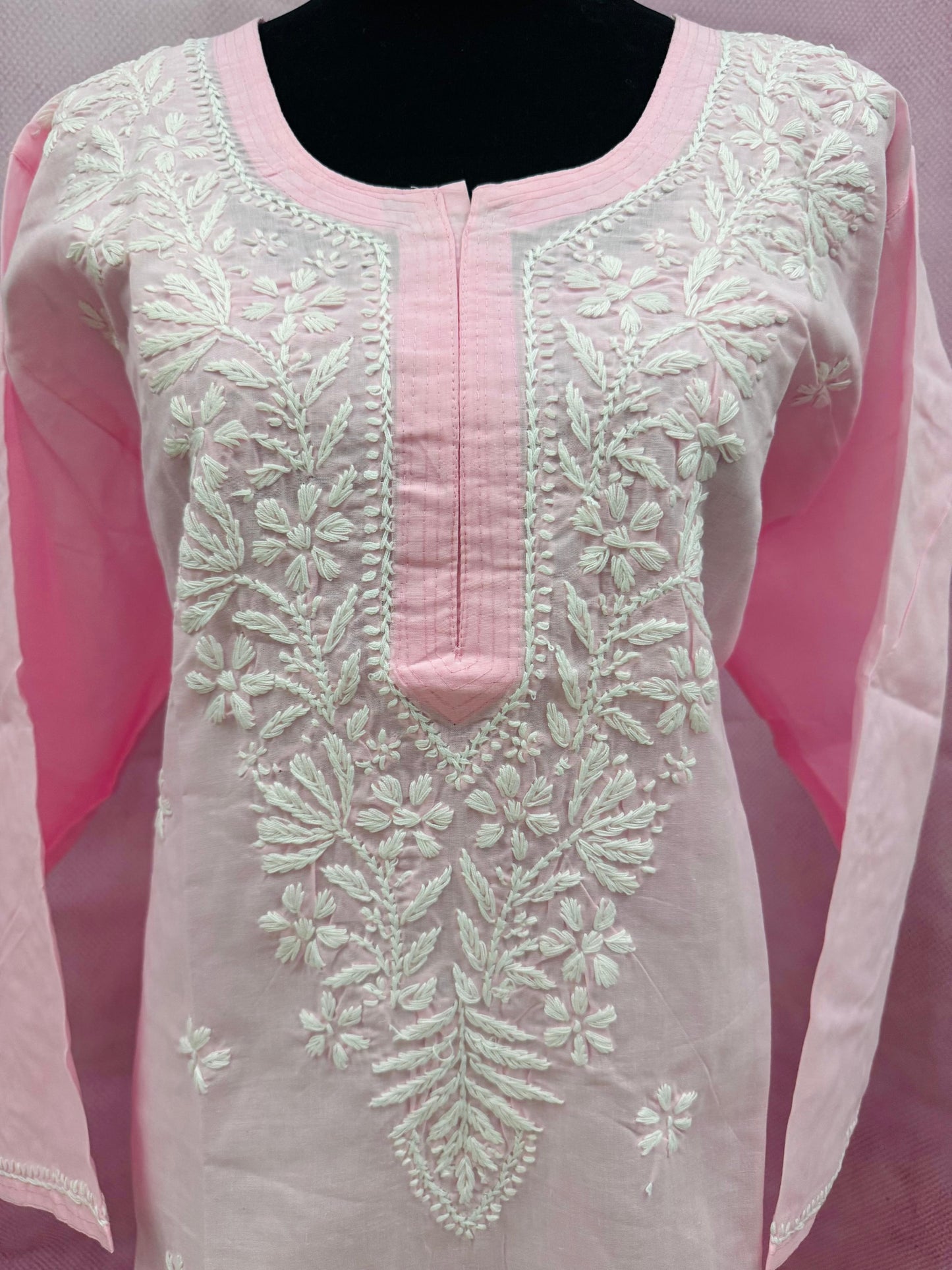 Plus-Size Soft Mulmul Long Kurti