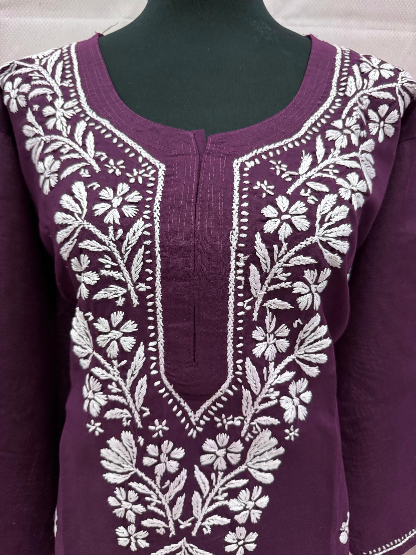 Plus-Size Soft Mulmul Long Kurti
