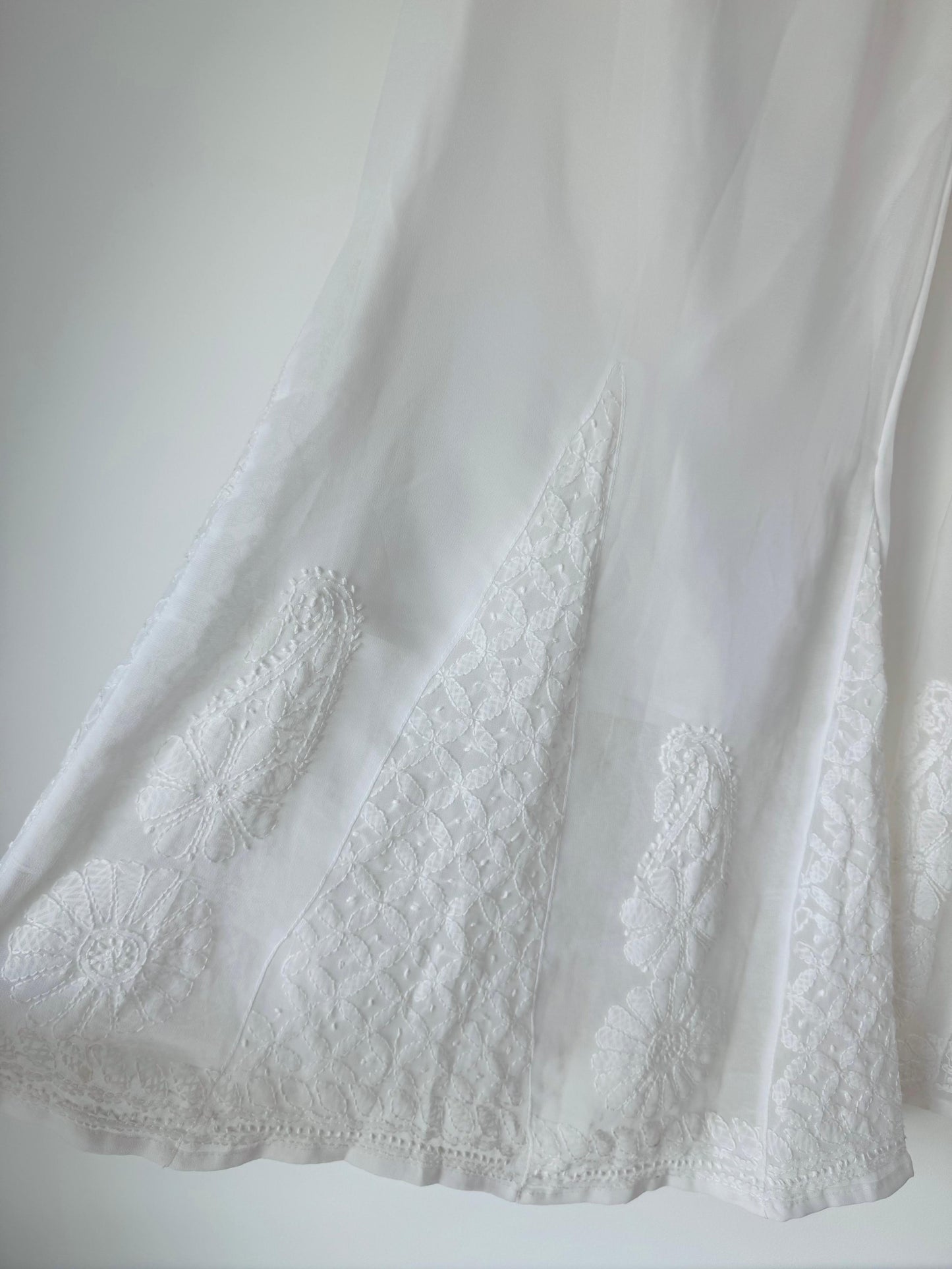 Georgette Flowing Palazzo Bottom with Inner Lining