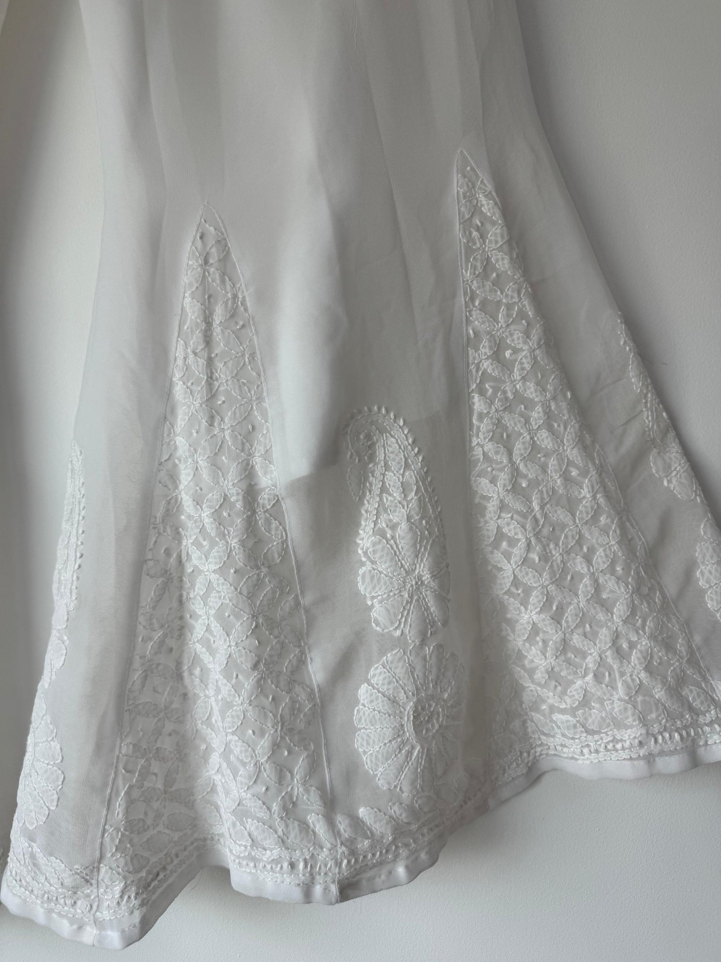 Georgette Flowing Palazzo Bottom with Inner Lining