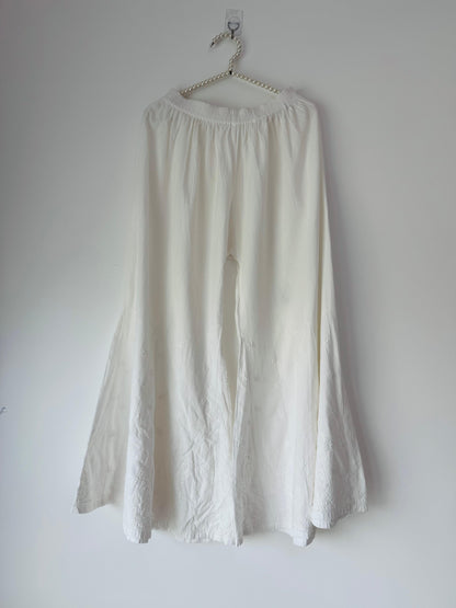 Cotton Sharara with Handmade Embroidery – Traditional & Comfortable Ethnic Bottom Wear