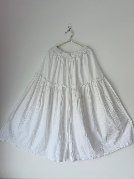 Chikankari Sharara Skirt – Full Ghera Flared Ethnic Wear