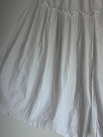 Chikankari Sharara Skirt – Full Ghera Flared Ethnic Wear