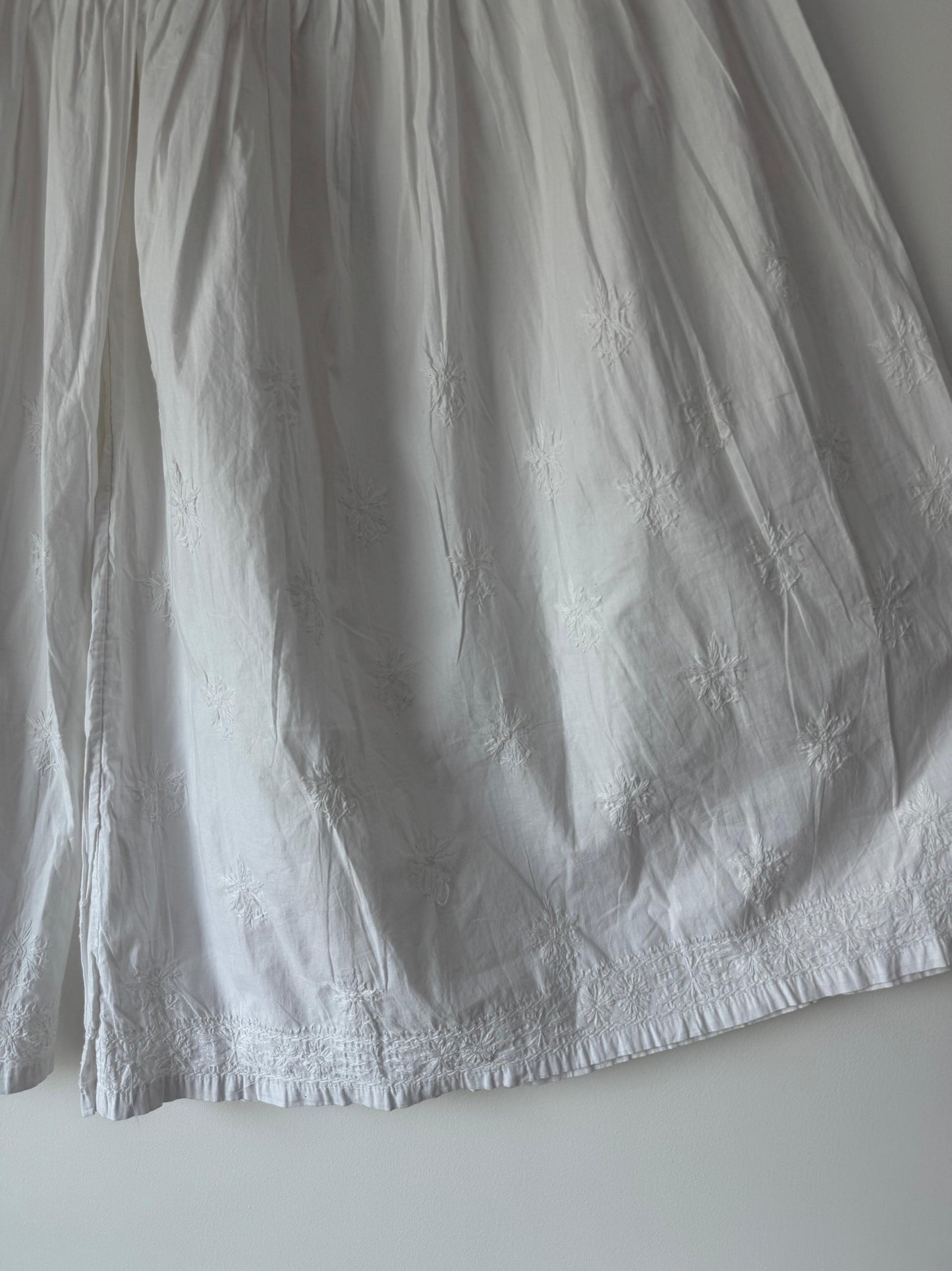 Chikankari Sharara Skirt – Full Ghera Flared Ethnic Wear