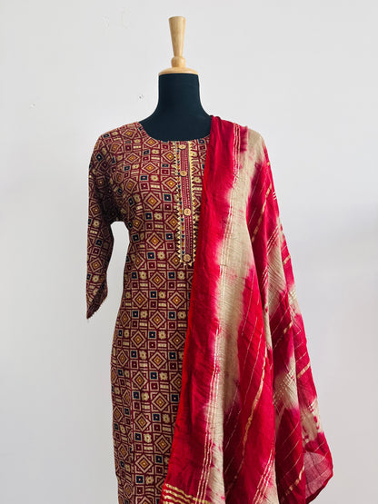 Premium Cotton 3-Piece Suit Set – Airy & Comfy for Casual & Office Wear