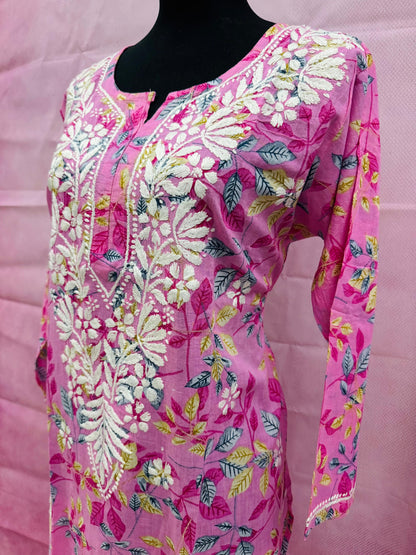 Floral Printed Long Kurti