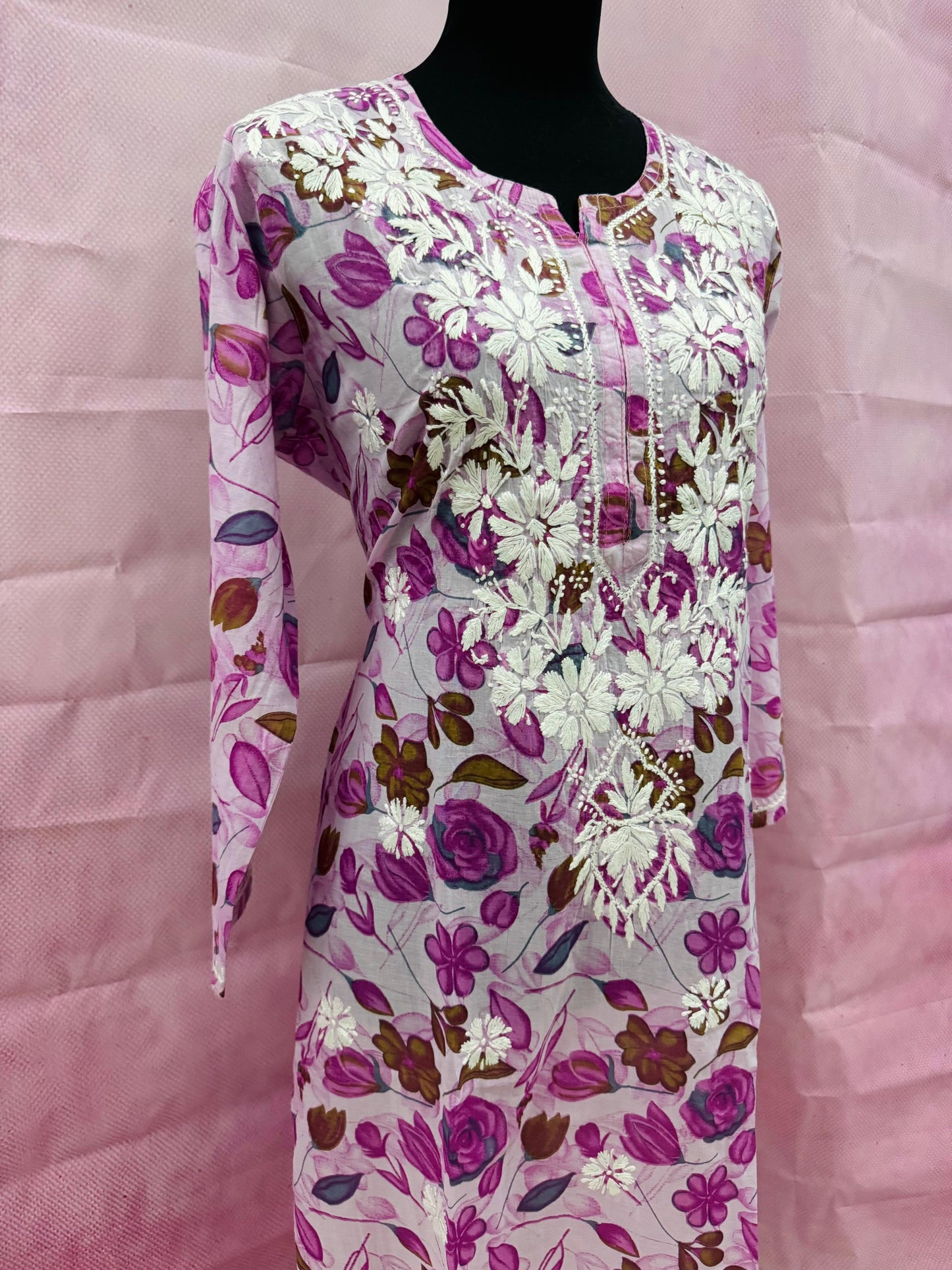 Floral Printed Long Kurti