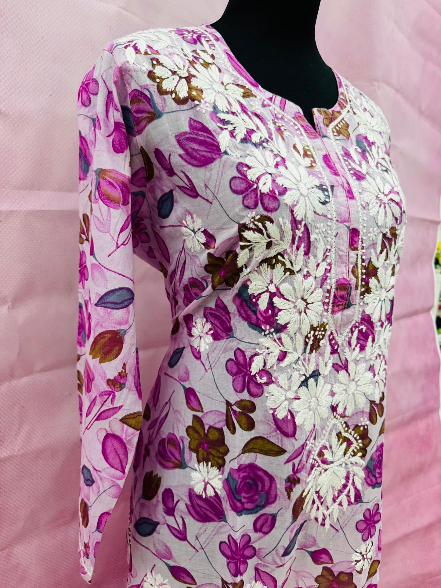 Floral Printed Long Kurti