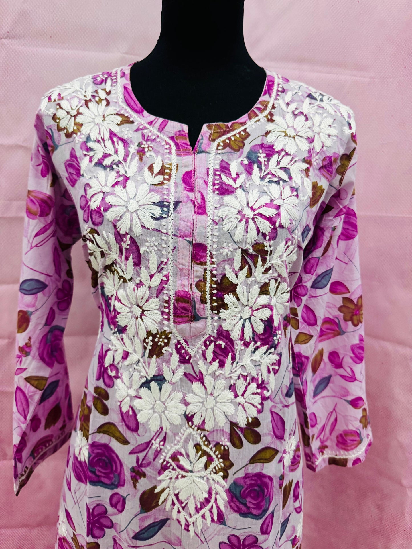 Floral Printed Long Kurti