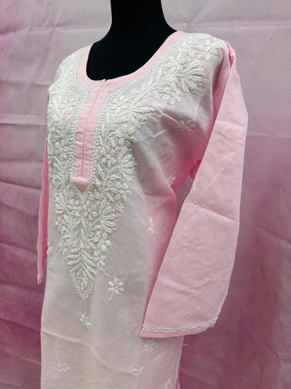 Plus-Size Soft Mulmul Long Kurti