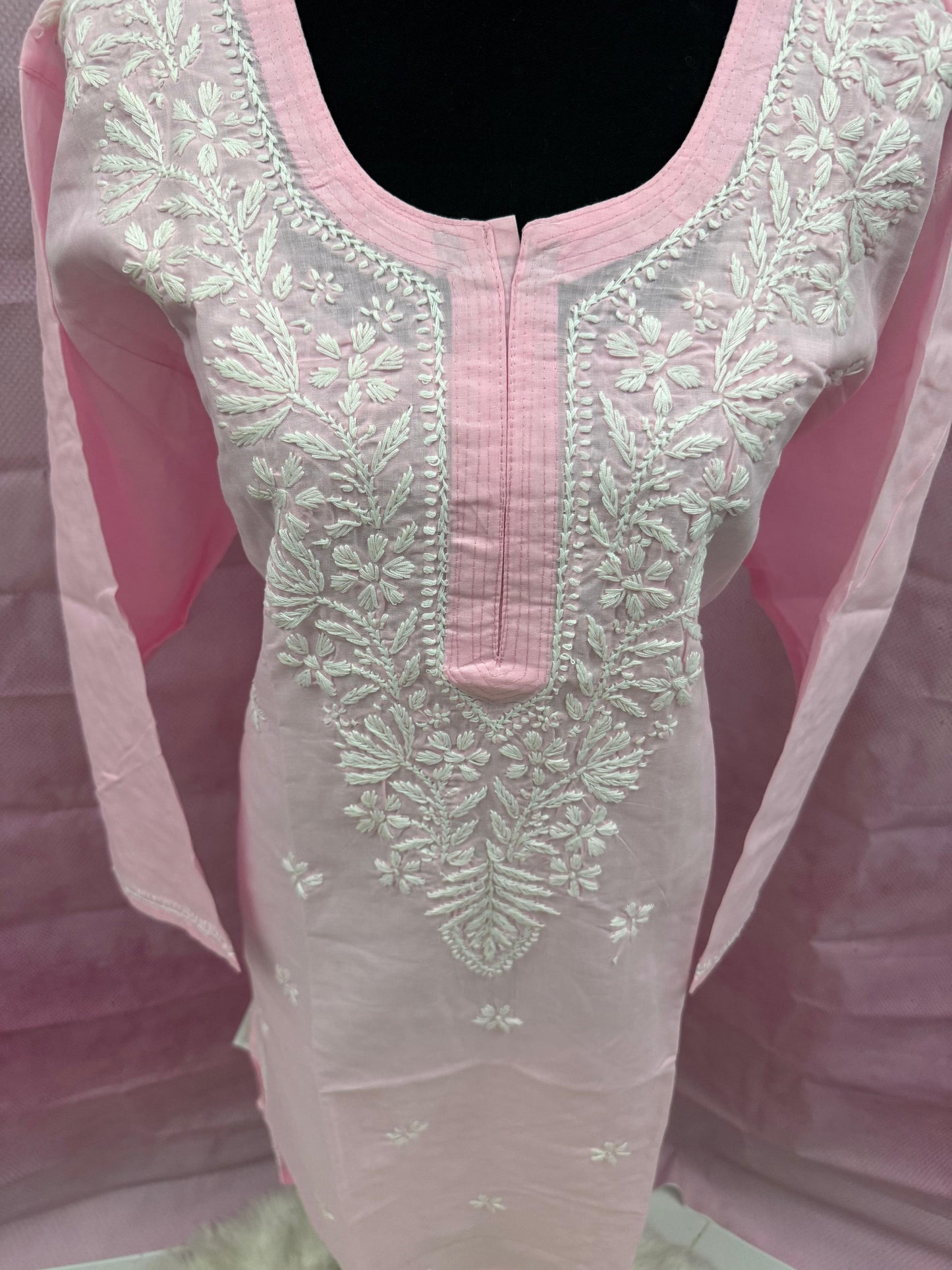 Plus-Size Soft Mulmul Long Kurti