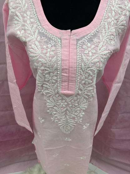 Plus-Size Soft Mulmul Long Kurti