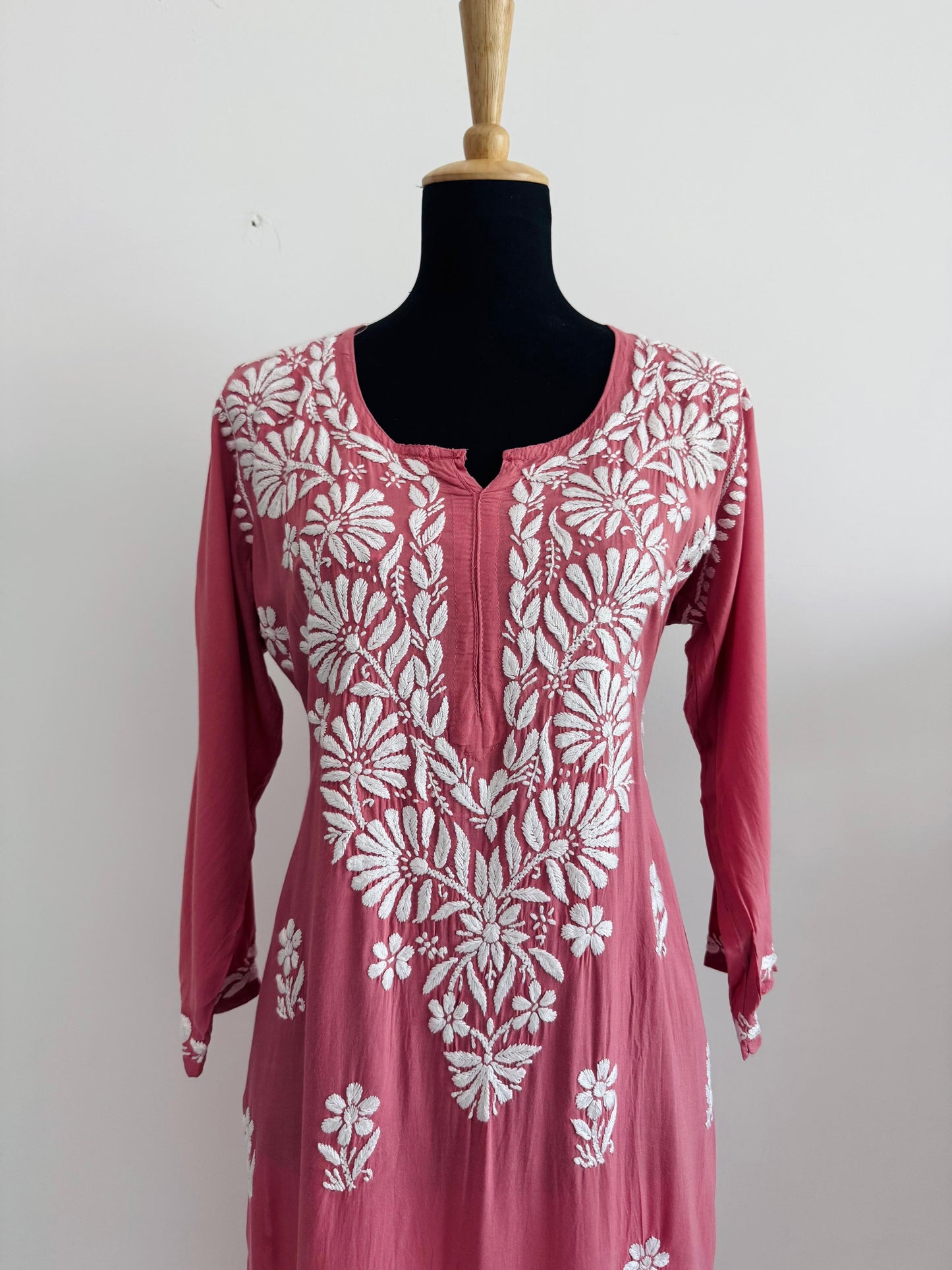 Handmade Chikankari Mulmul Cotton 2pc Suit & Plazzo