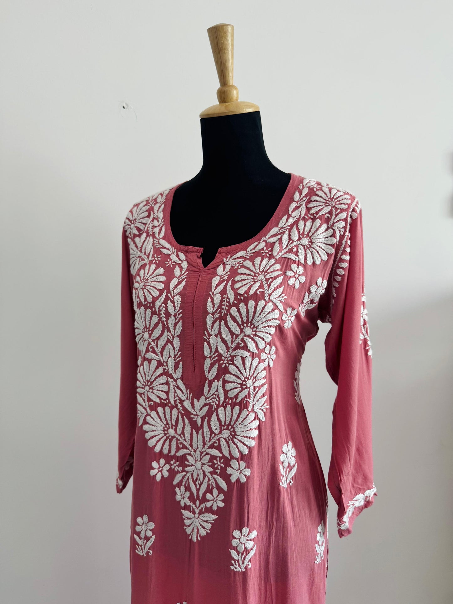 Handmade Chikankari Mulmul Cotton 2pc Suit & Plazzo