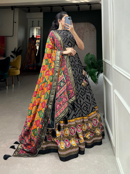 Lehenga Black